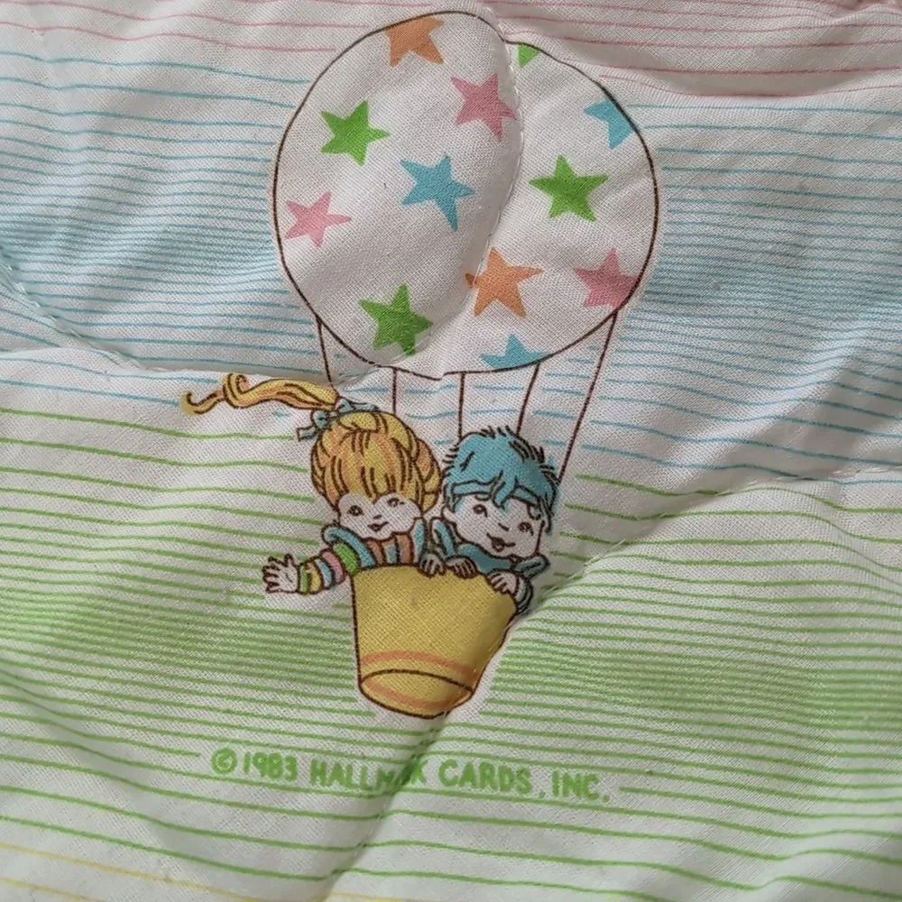 Vintage Rainbow Brite Toddler Sleeping bag Hallmark Cards Inc 1983 Dundee - Picture 2 of 12